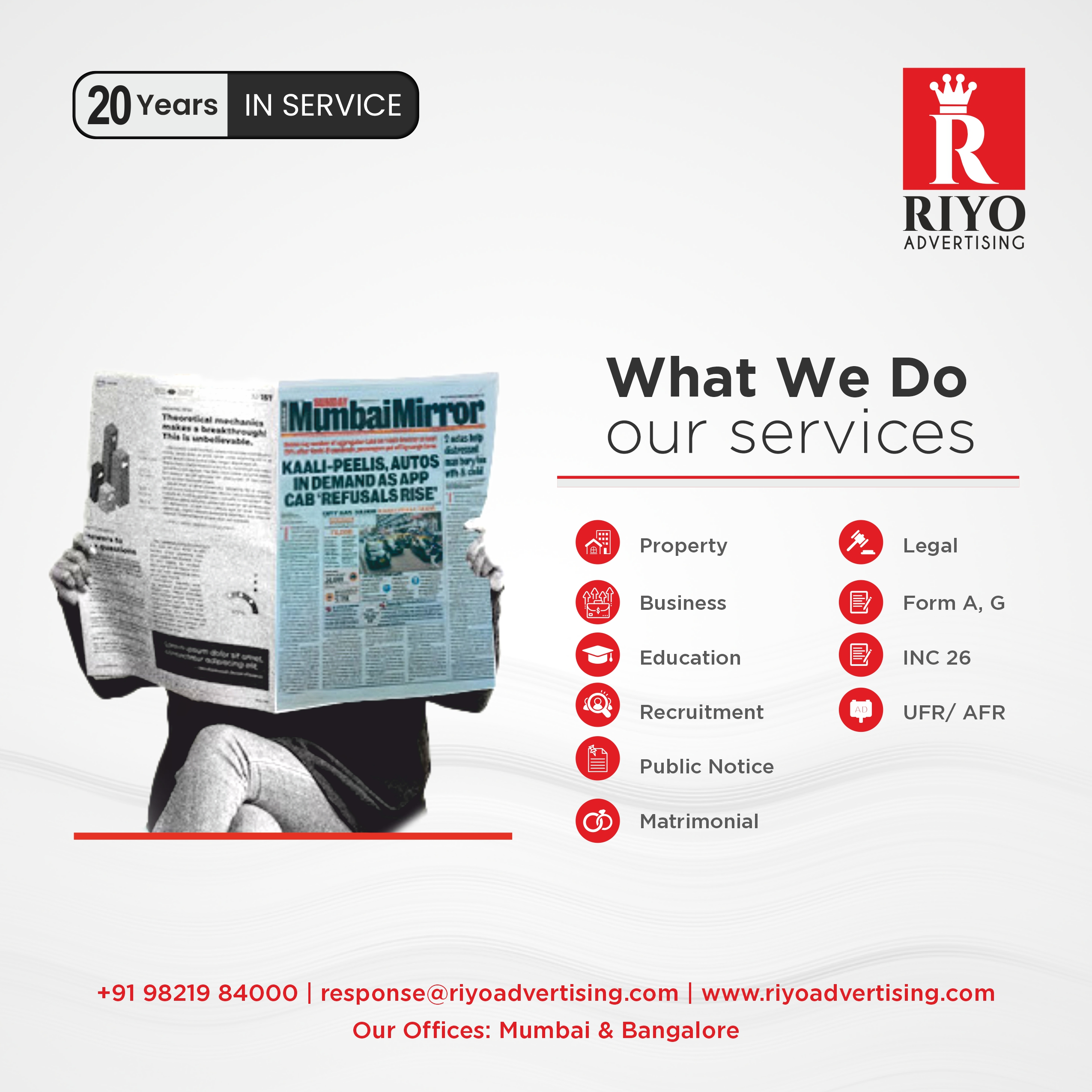 What We Do – services